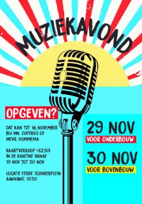 Muziekavonden Fedde Schurer OSG Sevenwolden