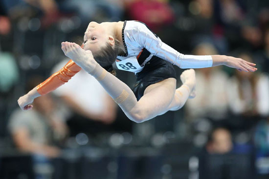 Topprestatie Naomi Visser op het WK Turnen in Doha
