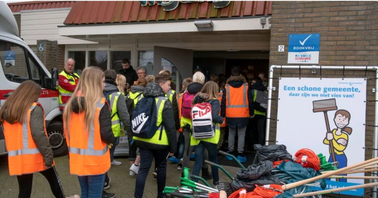 Grote Schoonmaakactie in Grou