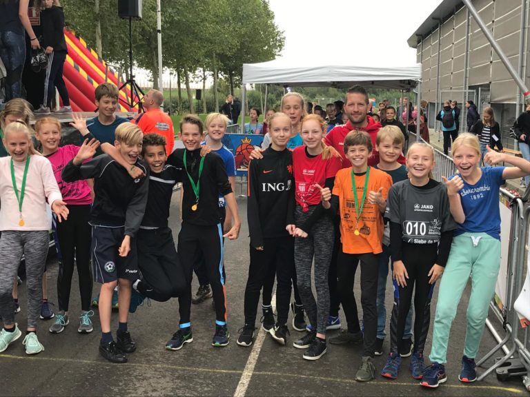 Succesvolle adventure run voor eersteklassers gymnasium