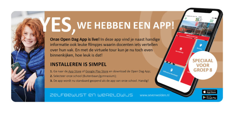 Heb jij onze app al gedownload?