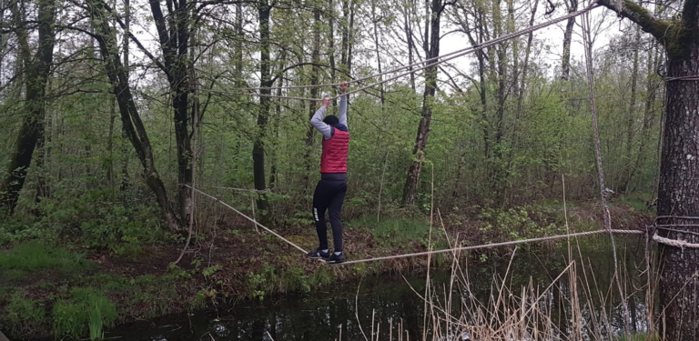 Dauwtrappen als examenstunt in mavo 4