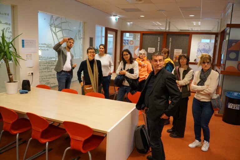 Bezoek Franse delegatie aan TAlentencollege Noord